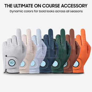 Gants de golf en cuir personnalisés avec logo en gros - Utilisation sportive, séchage rapide, respirants, légers, unisexes, toutes tailles disponibles - Product Image 4