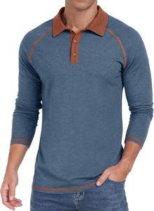 Polo de hombre de algodón 100 por ciento de Pakistán, transpirable, que absorbe la humedad, duradero, de manga corta, Polo personalizado - Product Image 2