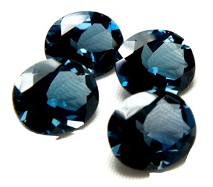 Hermosos precios al por mayor de alta calidad, Topacio Azul de forma ovalada, precio al por mayor, corte facetado, piedras preciosas sueltas, OEM a granel - Product Image 3