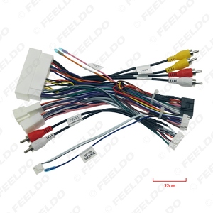 Harnais de câblage audio de voiture 16 broches avec boîte Canbus pour KIA KX5/KX7 Hyundai Sonata 9 Adaptateur de câblage d'installation stéréo - Product Image 5