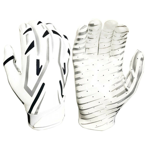 Guantes de fútbol americano Ultra 2025 Nuevo diseño Tack Sticky Palm Receptores Guantes Pro Style Receptor Guantes para jóvenes - Product Image 1