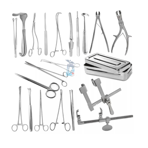 Juego de Cirugía de toracotomía, 24 Uds., instrumentos de toracotomía, instrumentos quirúrgicos, instrumentos de gran cantidad - Product Image 1