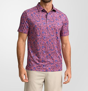 Patrón sólido de secado rápido para hombre para camiseta Polo personalizado 100% tela de algodón transpirable con diseño de bordado - Product Image 4