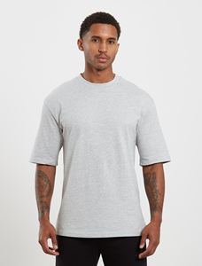 Venta al por mayor de logotipo personalizado de gran tamaño de color personalizado camiseta de peso pesado para hombre Camiseta 100% algodón peso pesado Puff impresión camiseta para hombres - Product Image 2