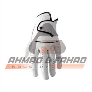 Gant de golf en cuir véritable Design mignon pour enfants en cuir PU Cabretta respirant avec poignées pour le sport - Product Image 2