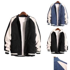 Venta al por mayor de chaquetas universitarias reversibles de secado rápido de lona informal con bordado Technics Stand Collar hecho a medida tamaño XS - Product Image 4