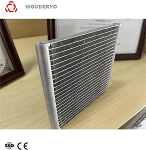 Aanpassen Koelkast Warmtewisselaar Aluminium Micro Kanaal Buis Fin Radiator Hoge Efficiëntie Koelapparatuur Condensor