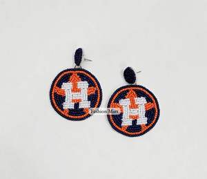 Pendientes de cuentas Astros redondos más vendidos de 2024 para niñas y mujeres - Product Image 5