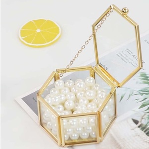 Exquisite antique work metal jewellery <b>box</b> <b>soft</b> velvet lining inside premium craftsmanship to store delicate treasures safely - Product Image 6