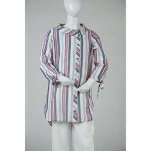 Pantalones y pantalones de vestir color coral para mujer - Product Image 2