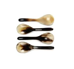 Cuillères à soupe matériel Antique avec Design pas cher cuillère à couverts unique corne brillante meilleurs ensembles de couverts - Product Image 1