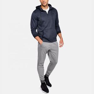 Service OEM en gros Pantalons de survêtement décontractés pour hommes - Écologique 100% coton Toile polaire Épaisseur Taille élastique Lacets - Product Image 4