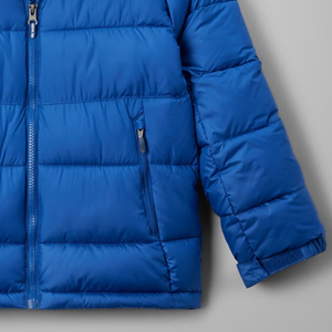 Veste de haute qualité en tissu décontracté tendance à prix avantageux, OEM, couleur unie, pour garçons, avec logo personnalisé, prix d'usine, avec capuche et poche - Product Image 4
