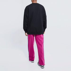 2025 Custom Logo Design High Waist <b>Men's</b> <b>Flared</b> <b>Trousers</b> High Quality Solid Material Printed Flare <b>Trousers</b> for <b>Men</b> Custom - Product Image 2