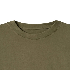 T-shirt à col rond en coton classique pour hommes décontracté à manches courtes vêtements de tous les jours Design Slim Fit moderne - Product Image 4