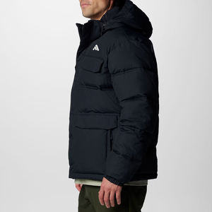 2026 <b>Mens</b> Hooded Puffer <b>Jacket</b> <b>Lightweight</b> Insulated Winter <b>for</b> Cold Weather and Outdoor Wear with standing collar - Product Image 2