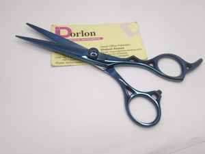 Tijeras de peluquería con revestimiento de Plasma de 6,5 pulgadas, tijeras de peluquero con logotipo personalizado, tijeras de afeitar afiladas de acero inoxidable sostenibles - Product Image 4