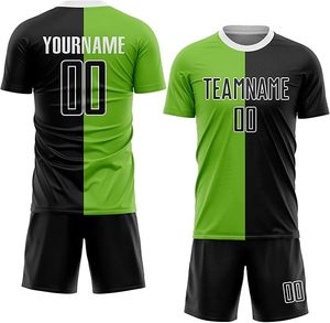 Camiseta de fútbol con cuello en V hecha a medida, ropa deportiva con logotipo de cualquier equipo, uniforme único - Product Image 6