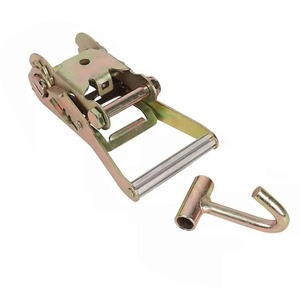 Lot de 2 poignées à cliquet de 2 pouces et crochet en J pour attelage de chariot de remorquage de voiture de course. - Product Image 4