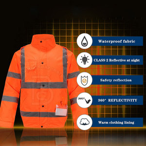 Veste de sécurité Construction Vêtements réfléchissants Sécurité réfléchissante Haute visibilité Vêtements de travail Vestes de sécurité pour travailleurs - Product Image 4