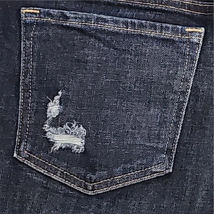 2025 recién llegado pantalones cortos de mezclilla no elásticos de tiro bajo azul, pantalones cortos de estilo angustia para mujeres 100% algodón de alta calidad para mujeres - Product Image 5