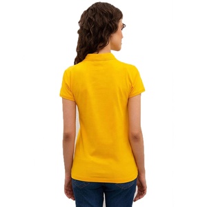 Wholesale OEM <b>Women</b> <b>Polo</b> Tee Yellow Short Sleeve Comfortable Cotton Stylish & Versatile <b>Women</b> <b>Polo</b> <b>Shirt</b> for Teamwear & Workwear - Product Image 4