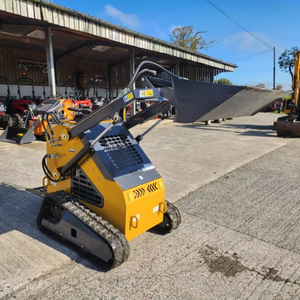 Livraison gratuite bon marché Mini Skid Steer moteur CE EURO5 EPA Skidsteer roue diesel sur chenilles Mini chargeuse sur chenilles pour tout terrain - Product Image 1