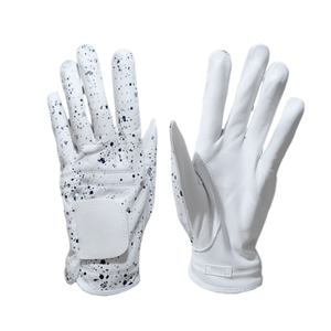 Gant de golf en cuir Cabretta blanc anti-dérapant, respirant et léger, à doigts complets, avec sangle de poignet pour les sports de plein air - Product Image 3