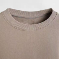 Pulls en tricot pour hommes à manches longues de style vintage, 100% coton, anti-rides, anti-rétrécissement, option de logo sur le devant, personnalisable