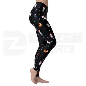 High Quality Tie Dye Seamless Women's Fitness Yoga <b>Leggings</b> Quick-Drying High Waist Scrunch <b>Butt</b> <b>Lifting</b> Pant for Sublimation - Product Image 4