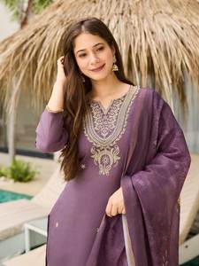 NUEVO EXCLUSIVO MODERNO SALWAR KAMEEZ para FORMAL y FIESTA - Product Image 4