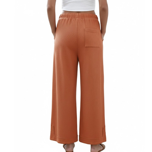 Latest Design OEM Service <b>Baggy</b> <b>Trouser</b> For Women Premium Quality Street Wear <b>Ladies</b> <b>Baggy</b> <b>Trousers</b> In Low Price - Product Image 2