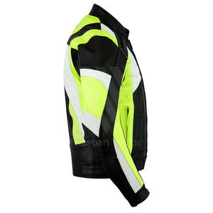 Vêtement de sport d'hiver imperméable de haute qualité pour hommes, veste de moto en cuir respirante à prix avantageux, veste de moto OEM - Product Image 6