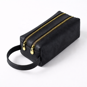 Wholesale Customized Logo <b>Large</b> Capacity Waterproof Leather <b>Makeup</b> Cosmetic <b>Bags</b> Luxury Travel Cases - Product Image 6