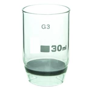 Gooch Tipo Boro3.3 Crisol de laboratorio Disco sinterizado Porosidad Varias capacidades Crisol de vidrio para suministros educativos - Product Image 1