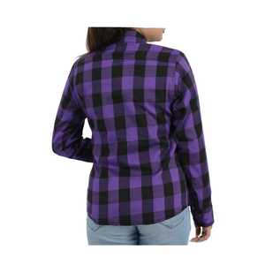 Camisas de franela de algodón para mujer de calidad superior totalmente forradas ecológicas de secado rápido Casual último diseño impreso - Product Image 3