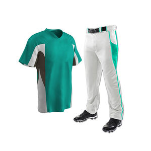 Uniformes de baseball personnalisés de haute qualité en gros, respirants, impression personnalisée, sublimation, broderie de logo, ensembles de maillots et de pantalons - Product Image 4