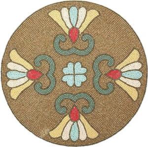 Offres Spéciales napperon Unique papillon ailes thème brodé sous-verres pierre perles fête mariage fournitures - Product Image 2