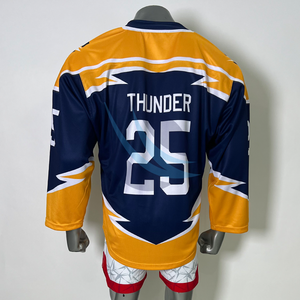 Jersey de Hockey sobre Hielo Sublimado 2026, Venta al por Mayor, Alta Calidad, Último Diseño, Ropa Deportiva de Equipo, Ropa de Hockey sobre Hielo, Jerseys de Hockey de Secado Rápido - Product Image 3