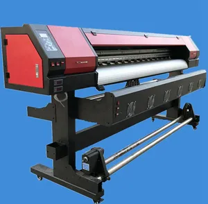 最便宜的i3200生态溶剂打印机DX5 DX7 XP600 4720头数字乙烯基柔性横幅印刷机