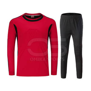 Uniforme acolchado de portero duradero de manga completa con Material deportivo de secado rápido Uniforme acolchado de portero de alta calidad - Product Image 1