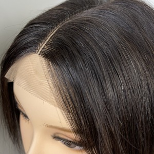 PRIX PAS CHER!! Vente en Gros Perruques de Cheveux Humains Droites en Dentelle Transparente Cheveux Vierges 100% CHEVEUX HUMAINS - Product Image 6