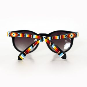 Gafas personalizables multicolores con cuentas de semillas, respetuosas con el medio ambiente, piezas de gafas de sol completamente personalizadas - Product Image 2