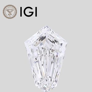 Diamante de Laboratorio Kite 2ct E VS1, Corte Kite, Certificado IGI, Suelto - Product Image 1