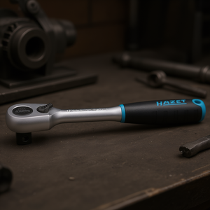 Llave de Trinquete Corta Reversible Hazet 1/2'' HiPer con Dientes Finos para Trabajos de Precisión - Product Image 3