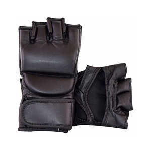 Nouveaux gants d'entraînement MMA de haute qualité, design personnalisé en gros, meilleur prix, en PU/cuir, gants de boxe à demi-doigts pour MMA - Product Image 1