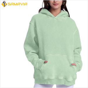 Urban Fashion Stylish Oversized Acid Wash Hoodie for <b>Men</b> and Women 100% Cotton with Embroidered Sweatpants for Winter - Product Image 2