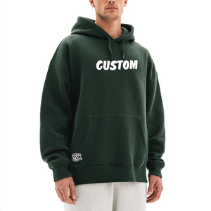 Sweat à capuche personnalisé avec logo, 100% coton biologique, sweat à capuche uni vintage, sweat à capuche épais, sweat à capuche pour homme - Product Image 3