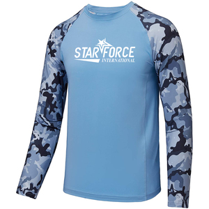 Print Plain Hoody 93 Polyester 7 Spandex Sim Fit Sports Gym T Shirt Custom Quick Dry TShirt UPF 50 <b>Hoodie</b> Long Sleeve Mens - Product Image 5