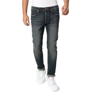 Sıcak satış yeni Trend Premium kalite moda yıkanmış erkek Denim kot pantolon erkek için özelleştirilmiş tasarım kot pantolon - Product Image 4